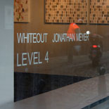 JONATHAN MEYER, view 1, Whiteout, Level 4, Brussels, November 2005